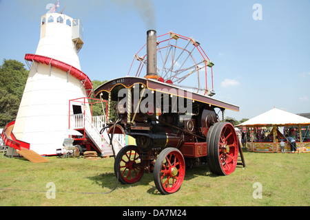 Burrell Engin Showmans Road, 3847 Locomotive 'Princesse Marina, construit 1920 Banque D'Images