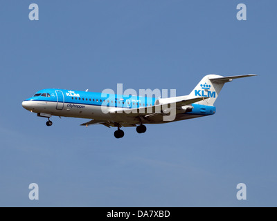 PH-JCT Fokker 70 KLM cityhopper Banque D'Images