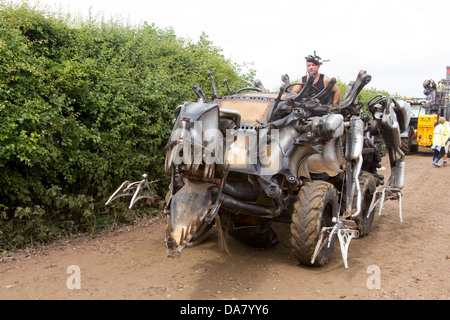 Mutoid Waste Company, Glastonbury Festival 2013.. Banque D'Images