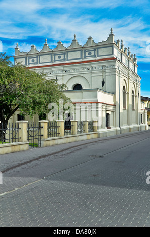 Zamość, Synagogue (Polonais : Synagoga Dawna w Zamościu), a été construit entre 1610-1618 Lublin sur la liste du patrimoine mondial de l'UNESCO Banque D'Images