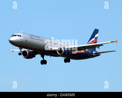 50-2106-BOI nommé Nikolaï Semenov (cn 5059), Aeroflot - Russian Airlines, Airbus A321-211 1 Banque D'Images