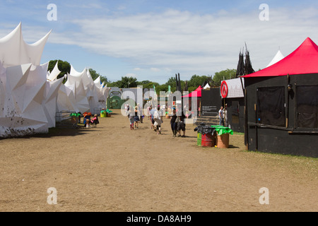 Shangri-la au festival de Glastonbury 2013, Somerset, Angleterre, Royaume-Uni Banque D'Images