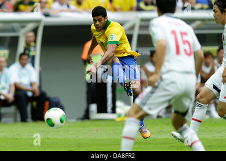 Hulk (BRA), 15 juin 2013 - Football : Coupe des Confédérations de la fifa, Brésil 2013 match du groupe A entre le Brésil 3-0 le Japon à l'Estadio Nacional, Brasilia, Brésil. (Photo de bla) Banque D'Images