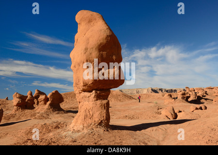 USA, United States, Amérique du Nord, l'Utah, Hanksville, Amérique du Nord, les quatre coins, Colorado, Plateau, Gobelin, vallée, State Park, l'erosi Banque D'Images