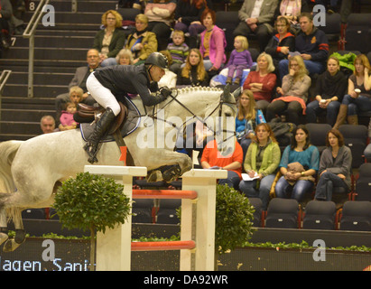 La suisse, Bâle, cso, concours, aucune version du modèle, CSI, cheval, cavalier, cheval, équitation, aucun modèle, version Renzei, Markus Banque D'Images