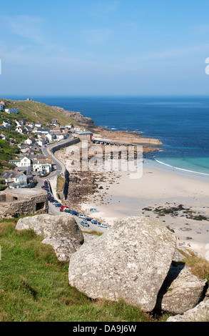 L'anse de sennen, Cornwall, uk Banque D'Images