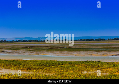 Pagham Harbour Nature Réserver West Sussex England Banque D'Images