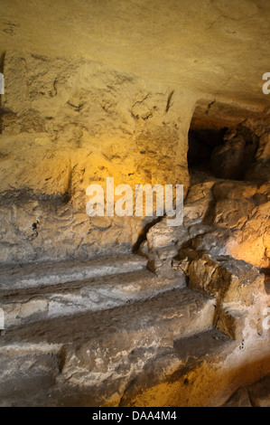 Ancien Sanctuaire en grotte de Duluk ou Doliche, Gaziantep, dans le sud-est de la Turquie Banque D'Images