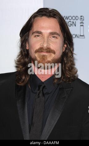 L'acteur britannique Christian Bale au cours de la 68e Golden Globe Awards qui a eu lieu au Beverly Hilton Hotel à Los Angeles, Californie, USA, 16 janvier 2011. Photo : Louis Garcia Banque D'Images