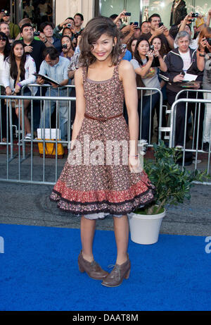 Zendaya Coleman actrice nous arrive pour la première mondiale du film "Gnomeo and Juliet" à Los Angeles, USA, 23 janvier 2011. Photo : Hubert Boesl Banque D'Images