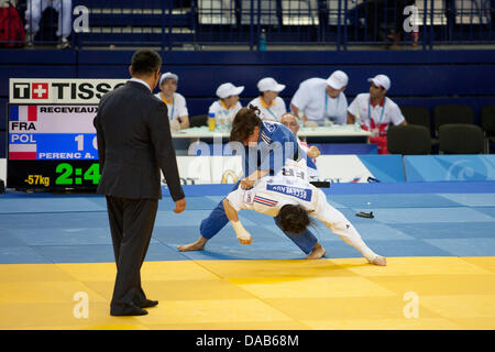 Kazan, Russie, le 9 juillet 2013. Première finale Judo Crédit : Andrew Shlykoff/Alamy Live News Banque D'Images