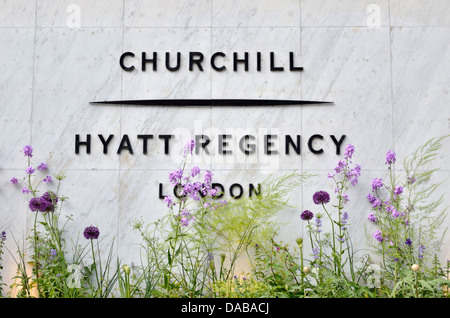 Hyatt Regency London Churchill Hotel, Londres, Royaume-Uni Banque D'Images