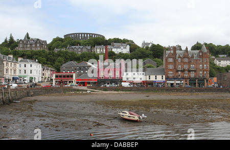 Front de mer d'Oban en Écosse Juin 2013 Banque D'Images