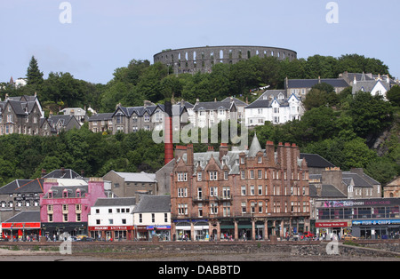 Front de mer d'Oban en Écosse Juin 2013 Banque D'Images