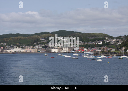 Front de mer d'Oban en Écosse juin 2013 Banque D'Images