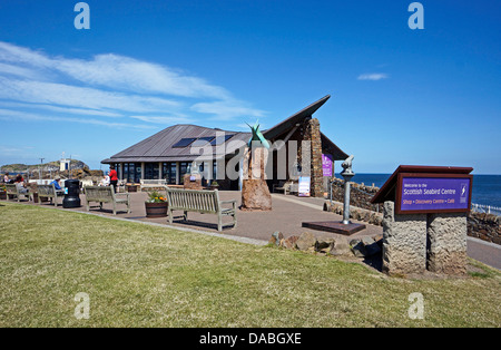 La Scottish Seabird Centre dans le port de North Berwick East Lothian en Écosse Banque D'Images