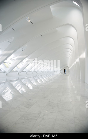 HALL D'EXPOSITION QUADRACCI PAVILION (©SANTIAGO CALATRAVA 2001) MILWAUKEE MILWAUKEE WISCONSIN USA Banque D'Images