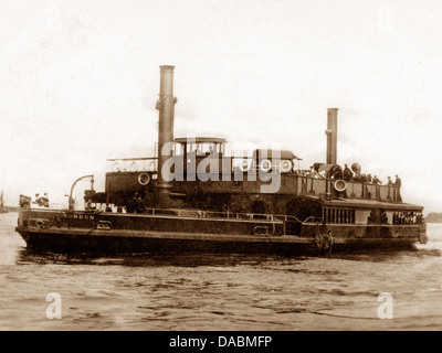 Woolwich Ferry Londres au début des années 1900 Banque D'Images