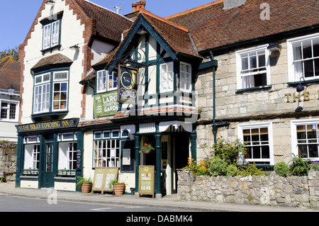 The Bugle Coaching Inn, Yarmouth, à l'île de Wight, Angleterre Banque D'Images