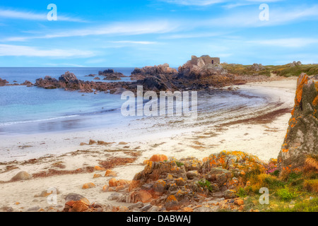 Fort Pembroke, Guernsey, Royaume-Uni Banque D'Images