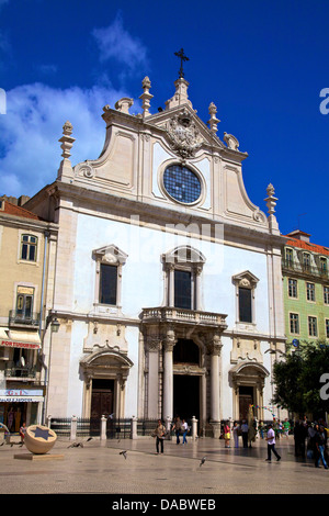 L'église Saint-Dominique, Lisbonne, Portugal, au sud ouest de l'Europe Banque D'Images