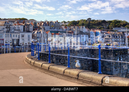 St Peter Port, Guernsey, Royaume-Uni Banque D'Images