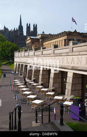 Royal Scottish Academy museum le monticule centre d'Édimbourg en Écosse Grande-bretagne angleterre Europe Banque D'Images