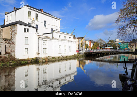 Nano Nagle Pont sur la rivière Lee, Cork, County Cork, Munster, République d'Irlande, Europe Banque D'Images