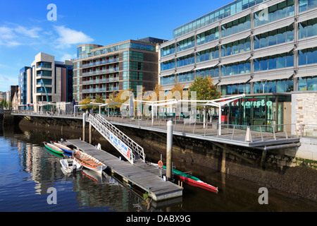 Clarion Hotel sur Lapp's Quay, Cork, County Cork, Munster, République d'Irlande, Europe Banque D'Images