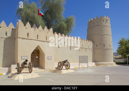 Sultan Bin Zayed Fort, maintenant le Musée d'Al-Aïn, Al Ain, Abou Dhabi, Émirats arabes unis, Moyen Orient Banque D'Images