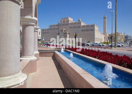 La cheikha Salama Mosquée, Al Ain, Abou Dhabi, Émirats arabes unis, Moyen Orient Banque D'Images