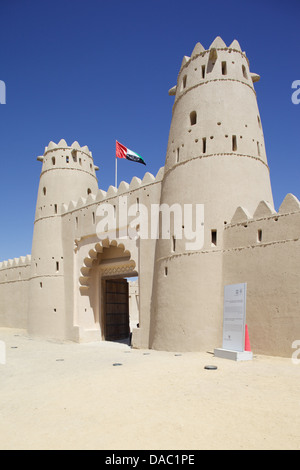 Le Fort Al Jahili, Al Jahili, Al Ain, Abou Dhabi, Émirats arabes unis, Moyen Orient Banque D'Images