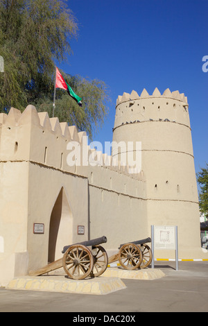 Sultan Bin Zayed Fort, maintenant le Musée d'Al-Aïn, Al Ain, Abou Dhabi, Émirats arabes unis, Moyen Orient Banque D'Images