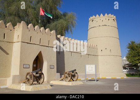 Sultan Bin Zayed Fort, maintenant le Musée d'Al-Aïn, Al Ain, Abou Dhabi, Émirats arabes unis, Moyen Orient Banque D'Images