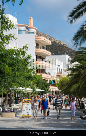 Puerto Pollença (Pollença) dans le nord de Majorque, Espagne Banque D'Images