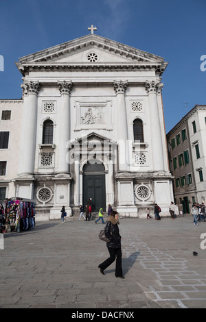 Chiesa S Maria della Pieta, Riva degli Schiavoni, Venise, Italie Banque D'Images