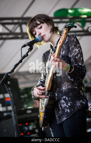 Segrate Milan Italie. 09 juillet 2013. Le groupe folk indie anglais fille exécute live au Circolo Magnolia 'pendant un Altro Festival 2013' Credit : Rodolfo Sassano/Alamy Live News Banque D'Images