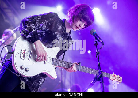 Segrate Milan Italie. 09 juillet 2013. Le groupe folk indie anglais fille exécute live au Circolo Magnolia 'pendant un Altro Festival 2013' Credit : Rodolfo Sassano/Alamy Live News Banque D'Images