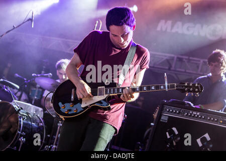 Segrate Milan Italie. 09 juillet 2013. Le groupe folk indie anglais fille exécute live au Circolo Magnolia 'pendant un Altro Festival 2013' Credit : Rodolfo Sassano/Alamy Live News Banque D'Images