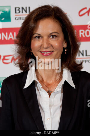 Anne Fontaine directeur assiste à la photocall de 'Mon pire cauchemar' au cours de la 6e International Rome Film Festival à l'Auditorium Parco della Musica à Rome, Italie, 30 octobre 2011. Photo : Hubert Boesl Banque D'Images