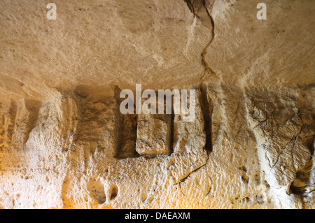 Ancien Sanctuaire en grotte de Duluk ou Doliche, Gaziantep, dans le sud-est de la Turquie Banque D'Images