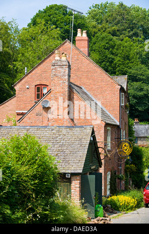 Trericket Melin végétarien Mill bed and breakfast près de Powys Erwood Mid Wales UK Banque D'Images