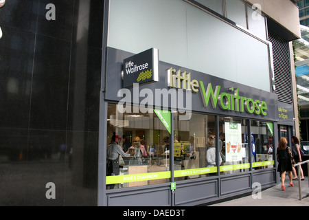 Peu de waitrose Victoria Street London uk 2013 Banque D'Images