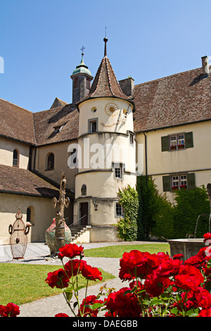 Munster Munster / historique St Maria und Markus, Mittelzell, à l'île de Reichenau, Lac de Constance, Baden-Wurttemberg, Allemagne Banque D'Images