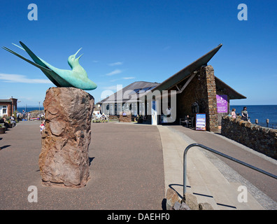 La Scottish Seabird Centre dans le port de North Berwick East Lothian en Écosse Banque D'Images