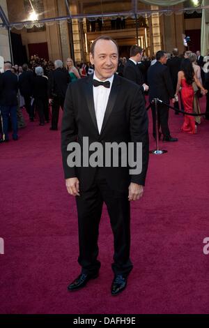 L'acteur américain Kevin Spacey arrive pour la 83e Academy Awards, les Oscars à Los Angeles, USA, 27 février 2011. Photo : Hubert Boesl Banque D'Images