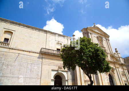 L'église Saint Dominique à Rabat, Malte. Banque D'Images