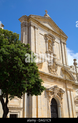 L'église Saint Dominique à Rabat, Malte. Banque D'Images