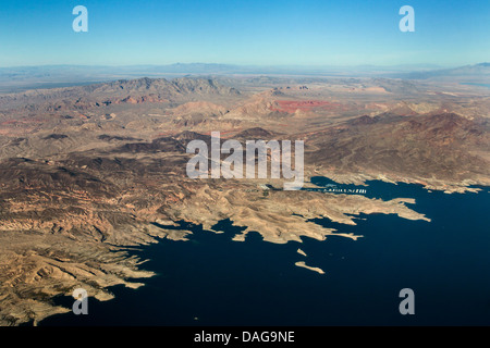 Callville Bay marina au lac Mead, USA, Nevada, Las Vegas Banque D'Images