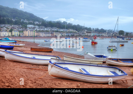 Port historique de Teignmouth, Devon, Royaume-Uni Banque D'Images